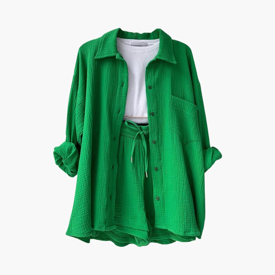 Aniela | Wygodny, letni komplet dwuczęściowy