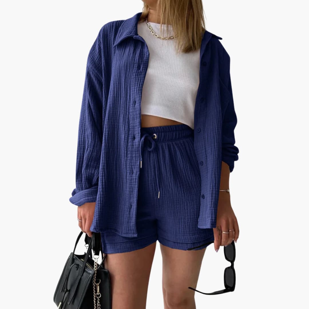 Aniela | Wygodny, letni komplet dwuczęściowy