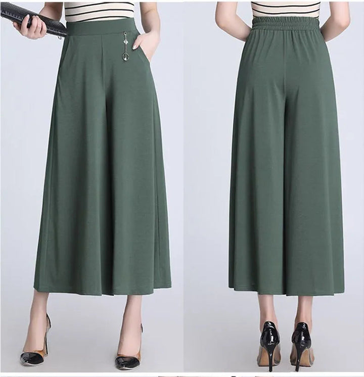 Sara | Spodnie z szerokimi nogawkami