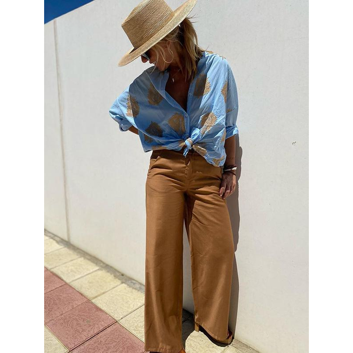 Stefania | Lekka, przewiewna bluzka – idealna na lato