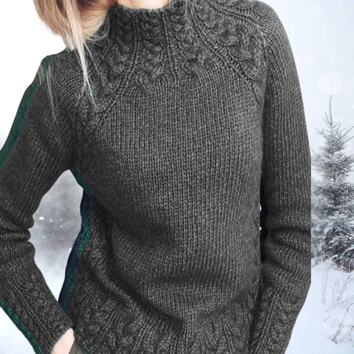 Bernadette | Vintage sweter z golfem