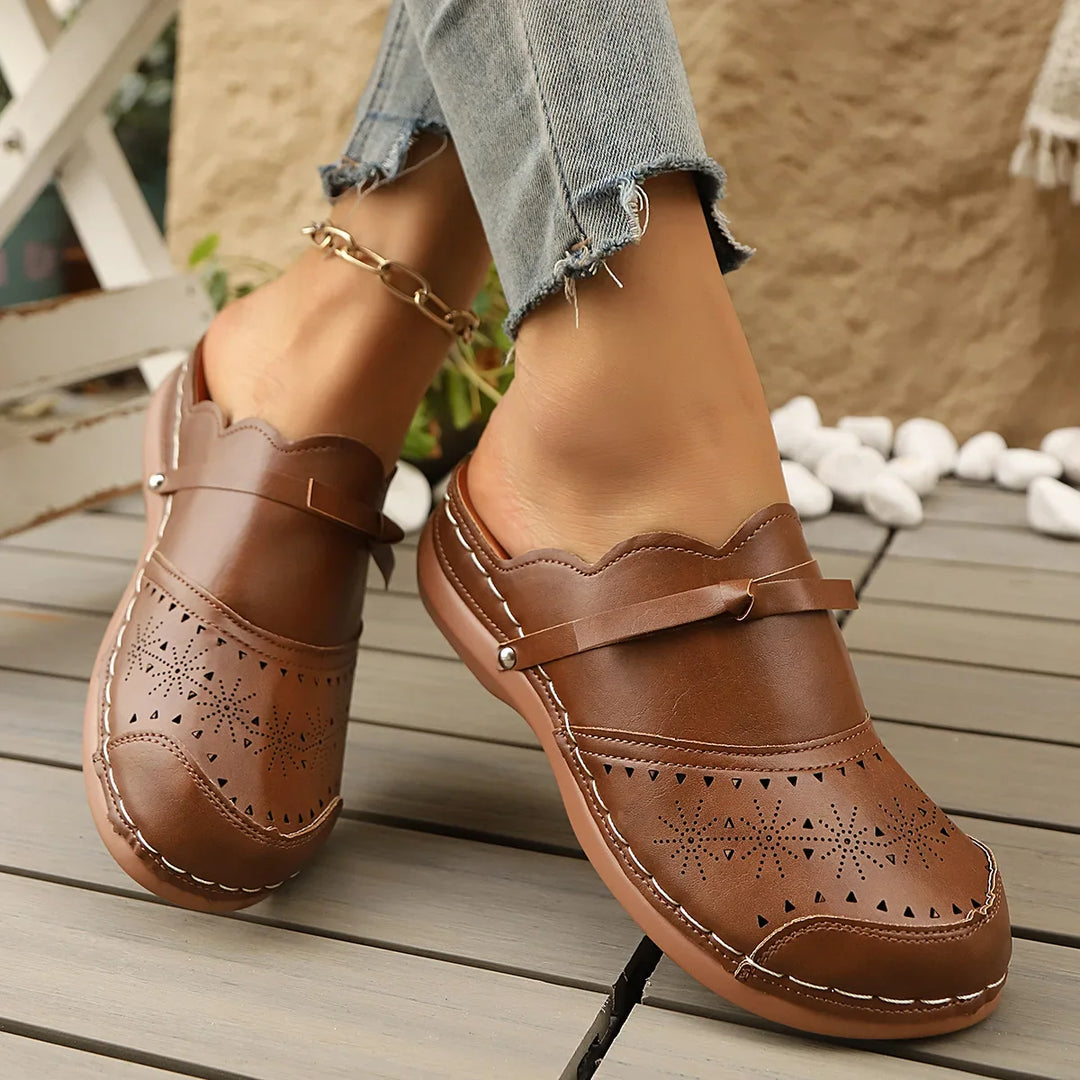 Bożenka | Chodaki z miękką wkładką i wsparciem łuku stopy