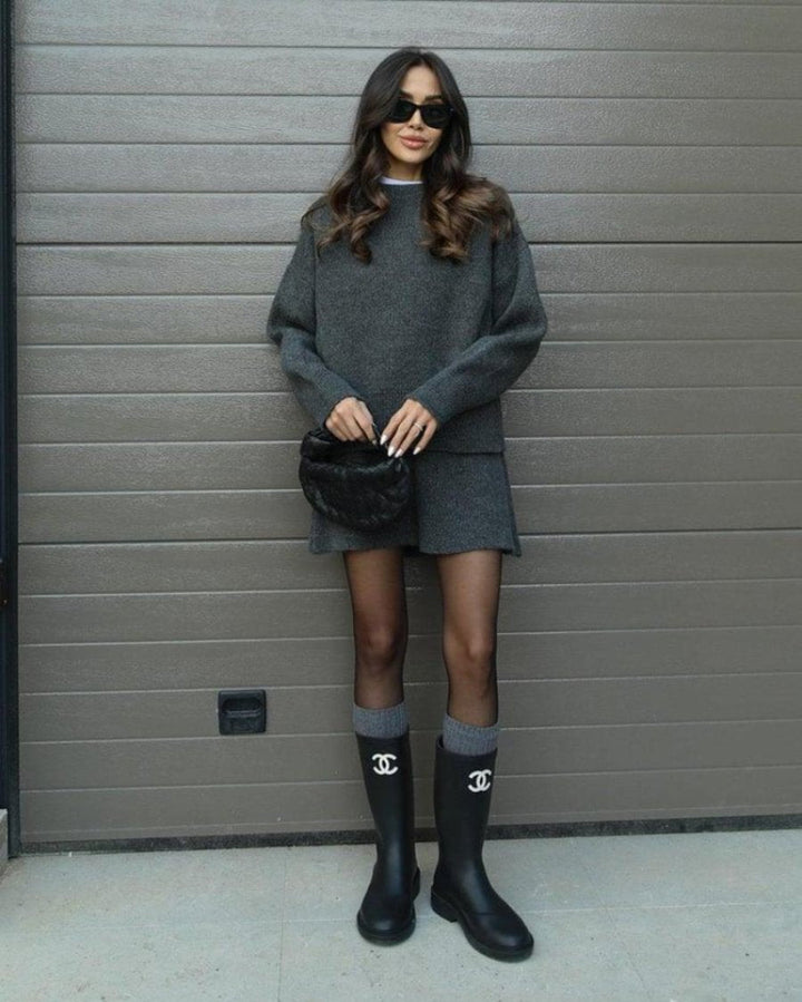 Anna | Stylowy zestaw topu i spódnicy, którego nie możesz przegapić