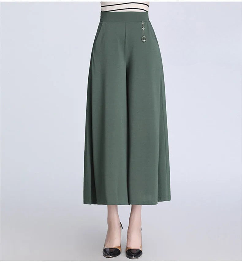 Sara | Spodnie z szerokimi nogawkami