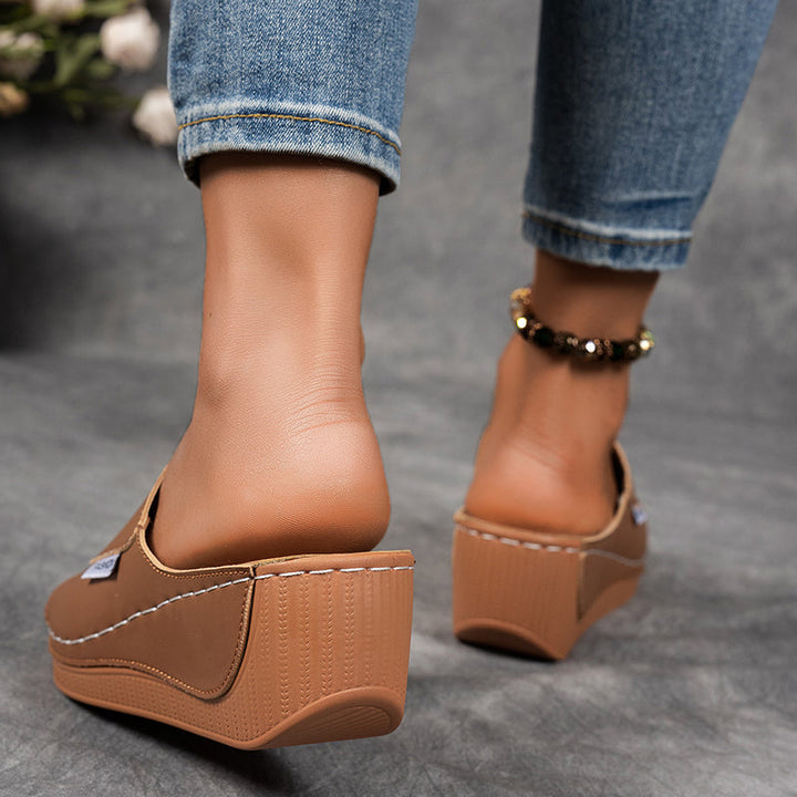 Julia | Wygodne sandały na koturnie