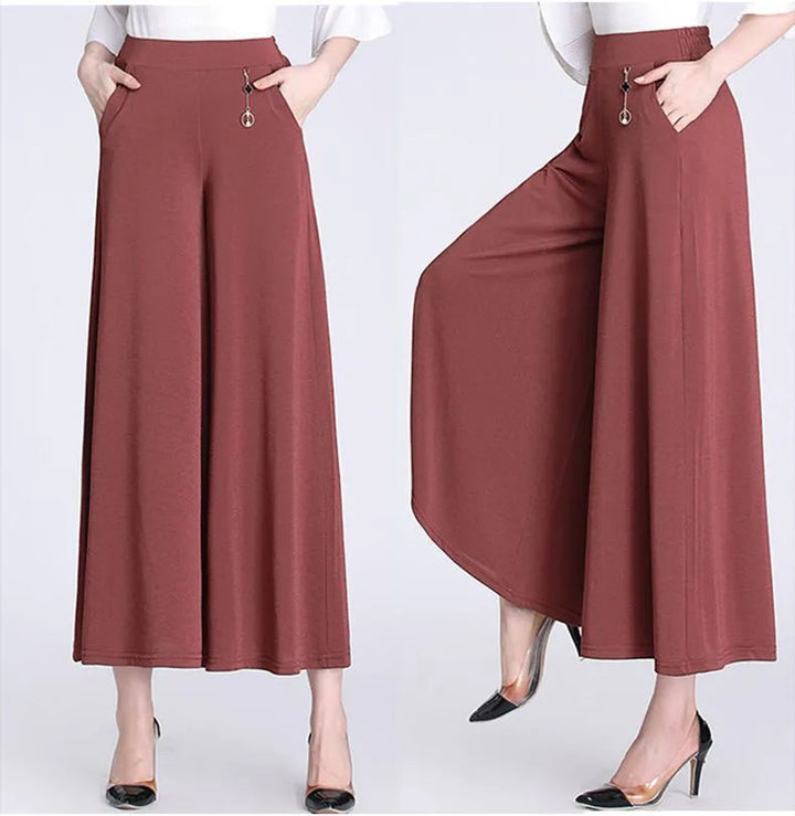 Sara | Spodnie z szerokimi nogawkami