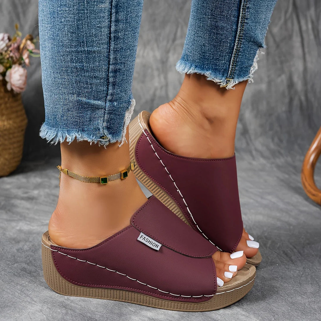 Julia | Wygodne sandały na koturnie