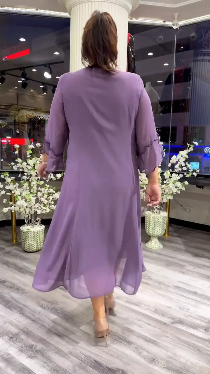 Marzenna | Sukienka midi – Szept Elegancji