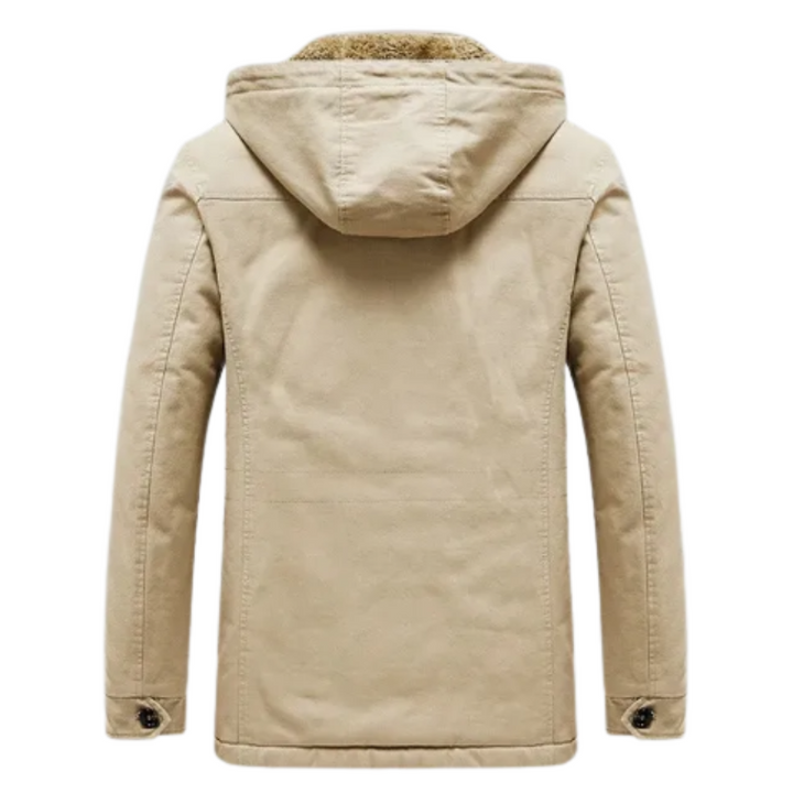 Elegancka premium pikowana kurtka zimowa