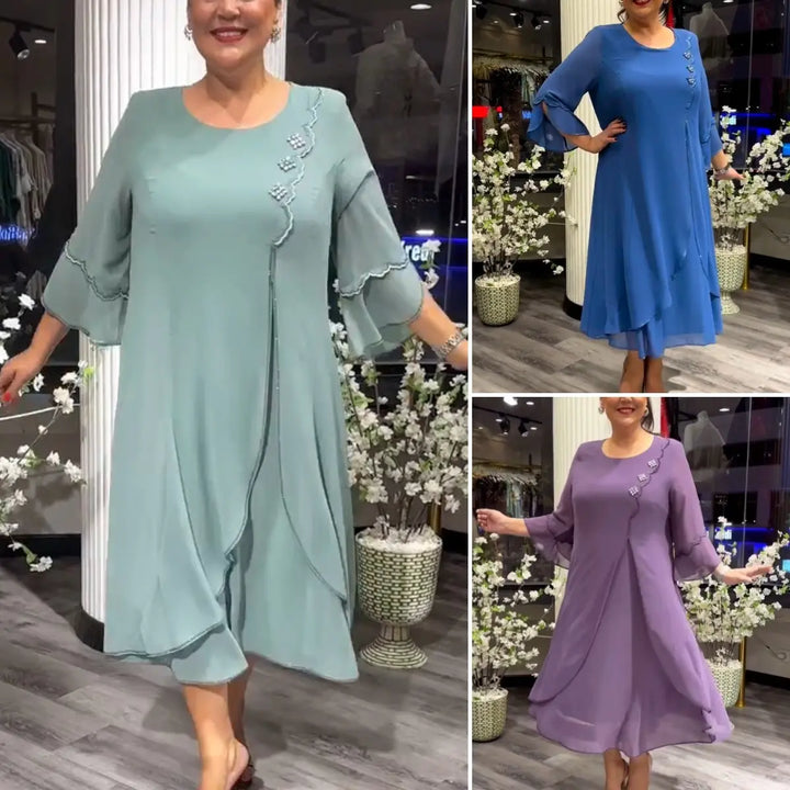 Marzenna | Sukienka midi – Szept Elegancji