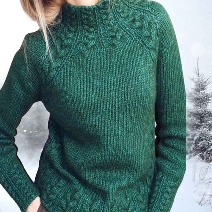 Bernadette | Vintage sweter z golfem