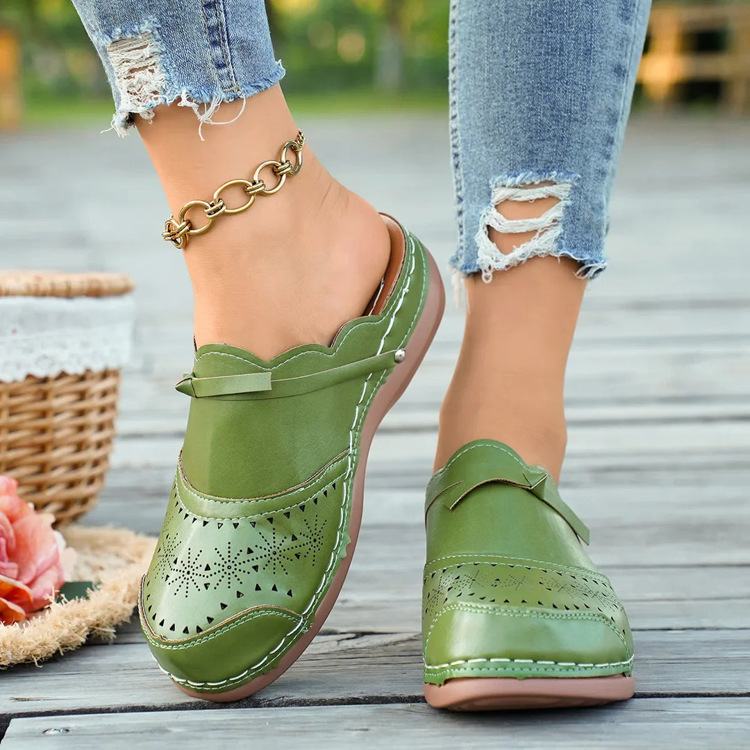 Bożenka | Chodaki z miękką wkładką i wsparciem łuku stopy