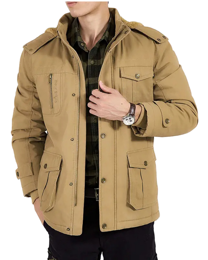 Elegancka pikowana kurtka bomber