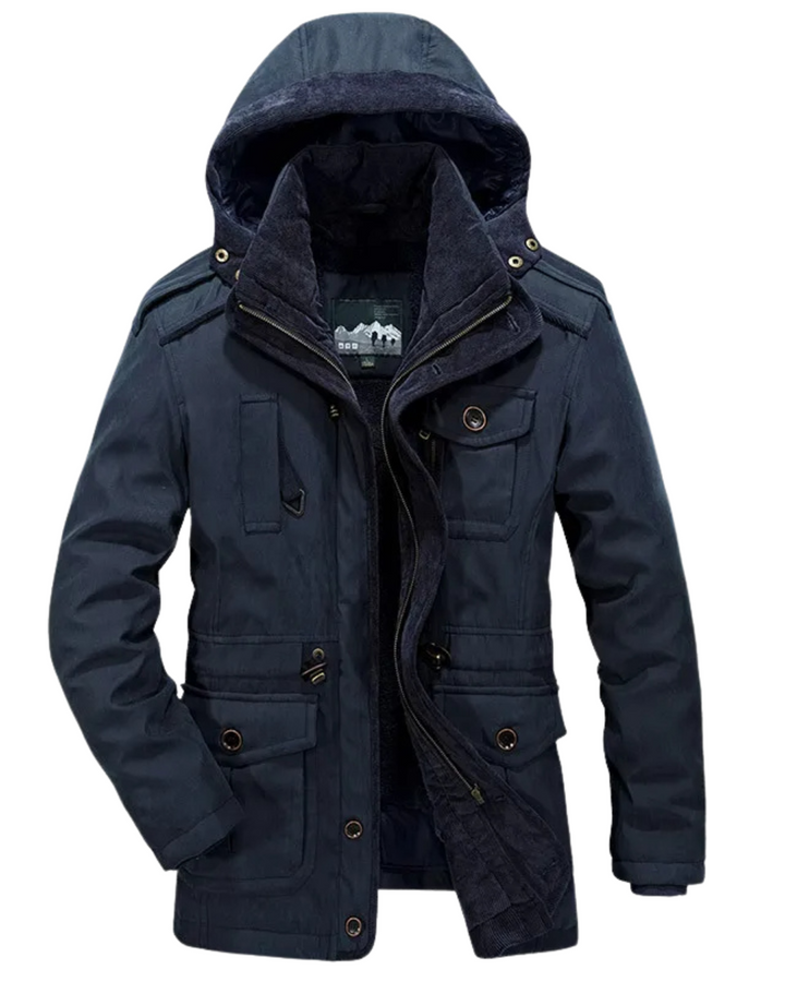 Premium elegancka zimowa kurtka