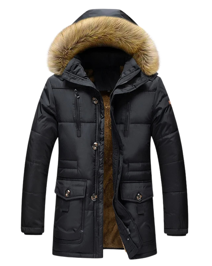 Elegancka parka jasna