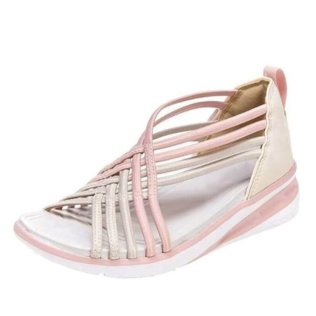 Danuta | Sandały damskie z paskiem