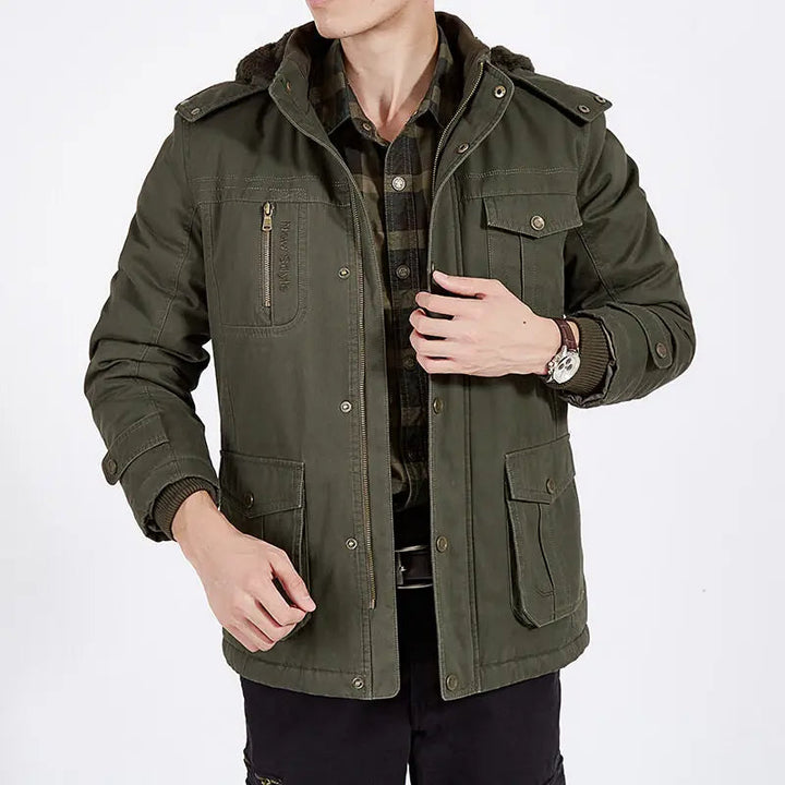 Elegancka pikowana kurtka bomber