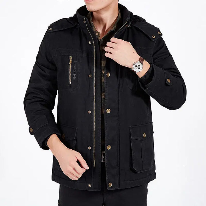 Elegancka pikowana kurtka bomber