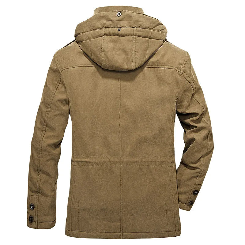 Premium elegancka zimowa kurtka
