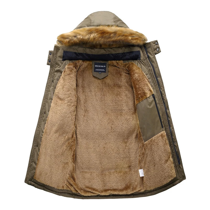 Elegancka parka jasna