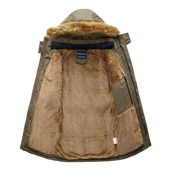 Elegancka parka jasna